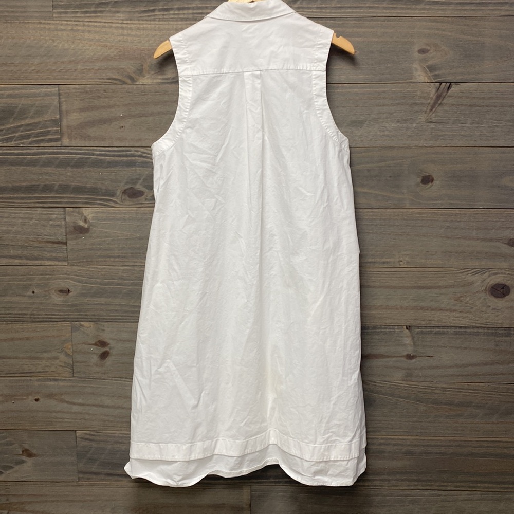 Adriano Goldschmied, Clover white, sleeveless, shift dress. - Picture 6 of 6